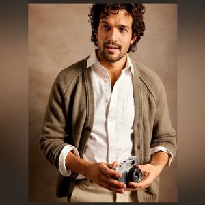 Banana Republic Raglan Sleeves Cotton Cardigan